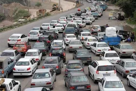 ترافیک سنگین در خروجی&zwnj;های مشهد | بار ترافیکی در ورودی&zwnj;های مشهد از ساعت ۱۵ امروز تشدید خواهد شد (۲۴ فروردین ۱۴۰۳)