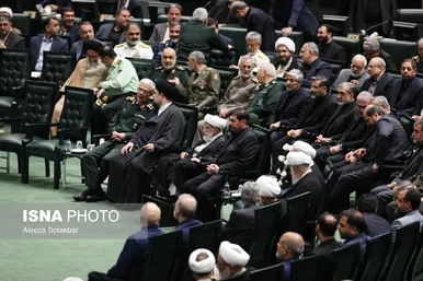عکس‌هایی از آغاز مجلس دوازدهم توسط هیئت رئیسه سنی