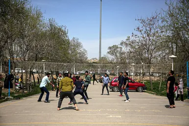 روز طبیعت در کمپ غدیر مشهد