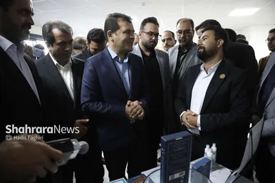 گزارش تصویری | سفر معاون علمی رییس جمهور به نیشابور
