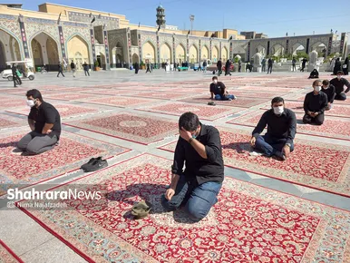 تشییع پیکر علامه محمدرضا حکیمی در مشهد