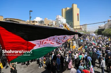راهپیمایی روز جهانی قدس در مشهد