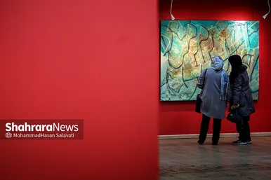 نمایشگاه نقاشی خط، یادبود شهدای شاهچراغ در مشهد