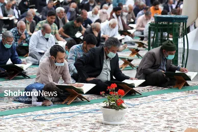 ترتیل خوانی قرآن کریم در مسجد گوهرشاد حرم مطهر رضوی