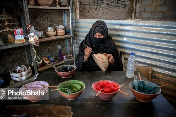 درباره روستای «مِند» گناباد با قدمتی کهن در هنر سفالگری | صدای رسای رُس کویر