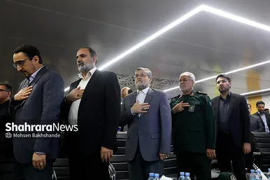 مراسم بهره‌برداری از دسترسی اصلی ایستگاه الندشت