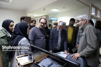 گزارش تصویری |  بازدید وزیر فرهنگ و ارشاد اسلامی از مؤسسه فرهنگی شهرآرا (۲۶ دی ۱۴۰۳)