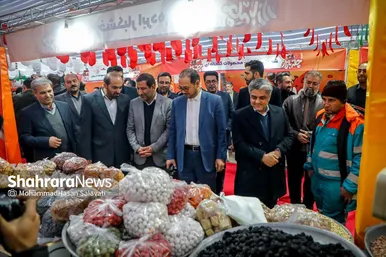 گزارش تصویری | افتتاح رویداد «چله بازار» در مشهد
