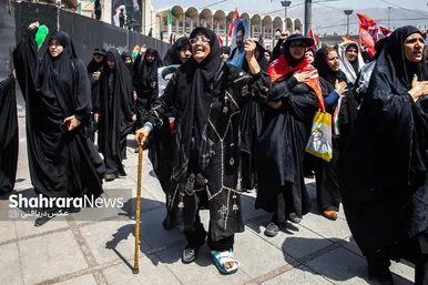 گزارش تصویری | کز سنگ ناله خیزد روز وداع یاران