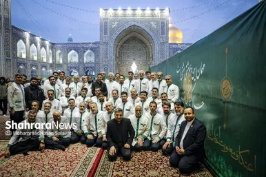 گزارش تصویری | آیین معنوی اعتکاف در حرم امام رضا (ع)
