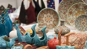 افتتاح دهمین نمایشگاه سراسری صنایع دستی و هنرهای سنتی در مشهد