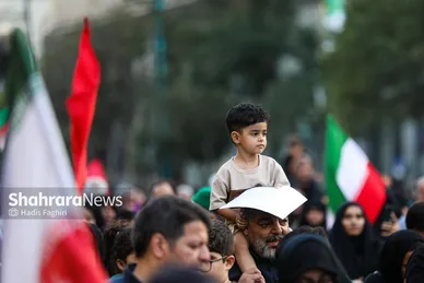 گزارش تصویری | مراسم جاماندگان اربعین حسینی در مشهد ۳