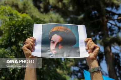 تجمع افغانستانی‌های مقیم تهران و مشهد در مقابل کنسولگری پاکستان