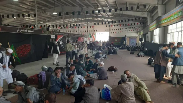 ۳۳ کاروان افغانستانی زائر کربلا وارد مرز دوغارون شدند