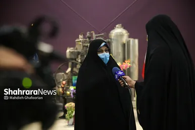 بازدید معاون رییس جهمور در امور زنان و خانواده از کارخانه نوآوری مشهد
