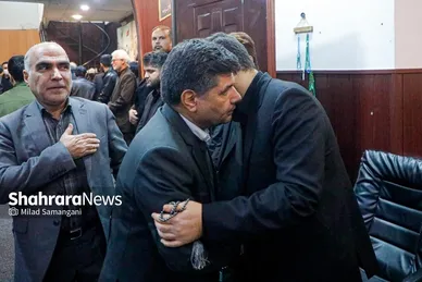 گزارش تصویری | مراسم ترحیم همسر و فرزندان معاون رئیس‌جمهور در مشهد