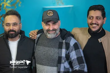 گزارش تصویری | فتوکال و نشست خبری فیلم «تاکسیدرمی» با حضور مجید صالحی و جواد خواجوی