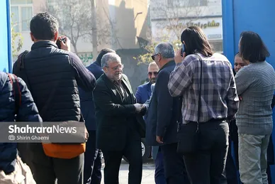 گزارش تصویری | بازدید شهردار مشهد از پشت‌صحنه فیلم سینمایی «کاکا لوتی»