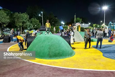 گزارش تصویری | پویا پارک، مدرن‌ترین زمین بازی کودکان کشور در مشهد افتتاح شد