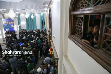 مهاجران افغانستانی در سوگ رئیس‌جمهور شهید