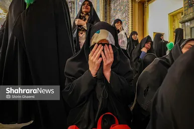 گزارش تصویری | مراسم چهلمین روز شهادت رهبر شهید انقلاب اسلامی در حرم مطهر رضوی