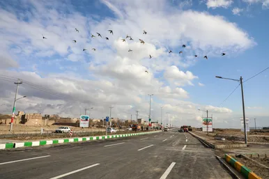 بهره برداری از اتصال بازوی شرقی تقاطع مصلی به جاده محمد آباد-طرق