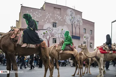 کاروان نمادین اسرای کربلا «بنی اسد»