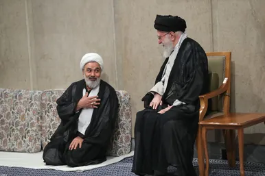 گزارش تصویری | سخنرانی رهبر معظم انقلاب در مراسم عزاداری شهادت امام رضا(ع)