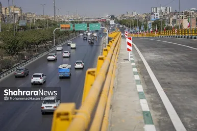 گزارش تصویری | بهره‌برداری از دوربرگردان غیرهمسطح شرقی ابوطالب مشهد