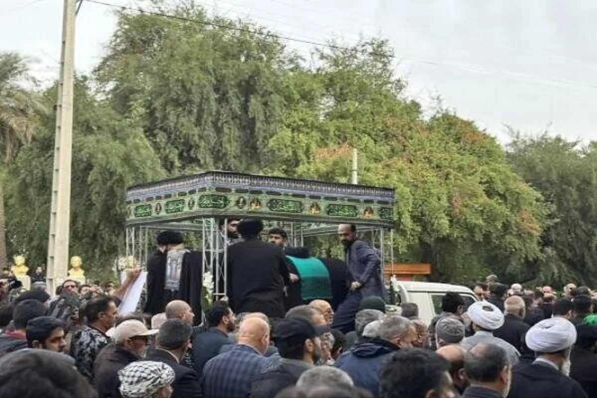 مراسم تشییع پیکر آیت‌الله سیدعلی شفیعی برگزار شد