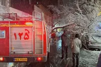 افزایش ۱۵۰ درصدی عملیات آتش‌نشانی مشهد هم‌زمان با بارش برف (۲۹ آذر ۱۴۰۴)