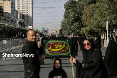 گزارش تصویری | آیین باشکوه جاماندگان اربعین در مشهد