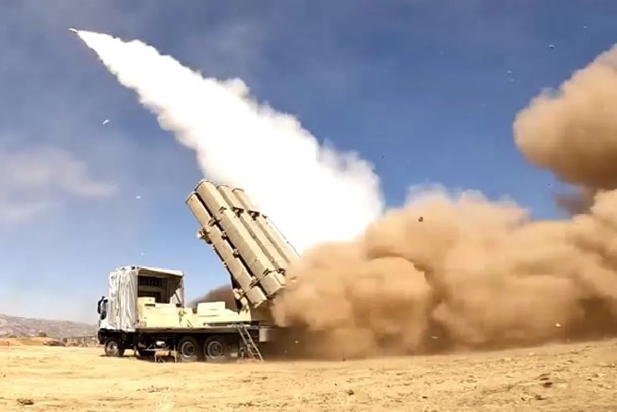 جنبش نجبای عراق موشک جمال ۱۰ را آزمایش کرد + فیلم