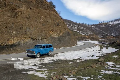 ایران زیباست | طبیعت برفی روستای «زندانه»