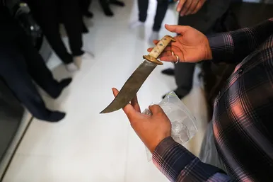 بازسازی صحنه قتل در خیابان مطهری شمالی