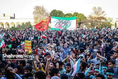 اجتماع مردمی عاشقان مبارزه با اسرائیل در مشهد