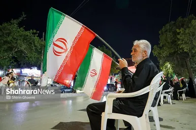 گزارش تصویری | یکصدوبیست‌وهفتمین شب حضور مردم مشهد در خیابان