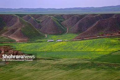طبیعت زیبای ترکمن صحرا