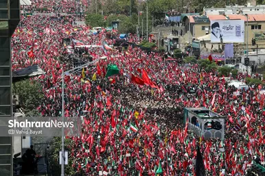 گزارش تصویری | تشییع پیکر امام شهید در تهران (۱۵ تیر ۱۴۰۵) - ۴