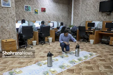 افطار به وقت خدمت