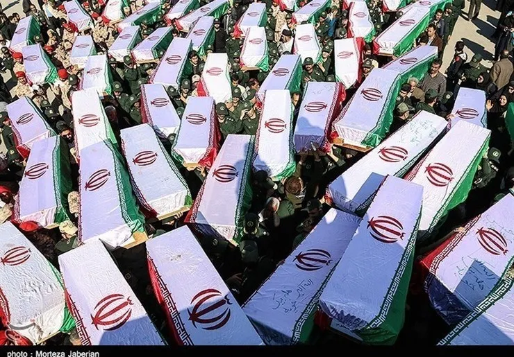 پیکر مطهر ۷۰ شهید تازه تفحص شده از مرز شلمچه وارد کشور می‌شود