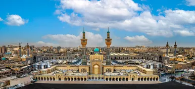 عکس‌هایی از میدان قبله حرم مطهر رضوی
