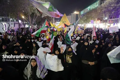 گزارش تصویری | تجمع مردم مشهد در حمایت و قدردانی از نیرو‌های مسلح | شنبه ۵ آبان ماه ۱۴۰۳
