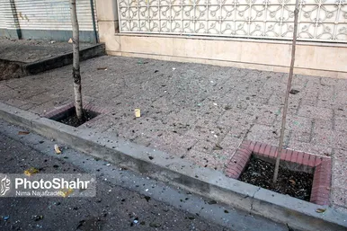 تصاویری از انفجار یک منزل مسکونی در ابوذر غفاری مشهد