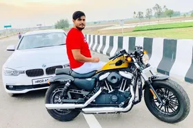 پسر ثروتمند بی&zwnj;ام&zwnj;و (BMW) خود را در رودخانه انداخت + عکس