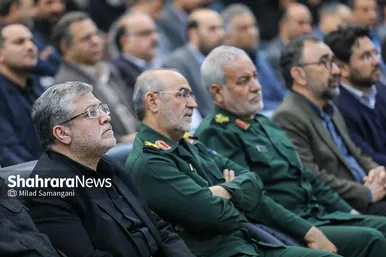 آیین بهره‌برداری از تقاطع چهارسطحی آزادگان مشهد
