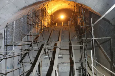 عکس‌هایی از عملیات عمرانی خط۳ متروی مشهد
