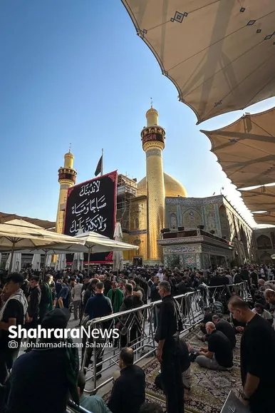 گزارش تصویری | حرم مطهر حضرت امام علی علیه السلام در آستانه اربعین حسینی