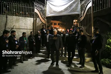 مهاجران افغانستانی در سوگ رئیس‌جمهور شهید