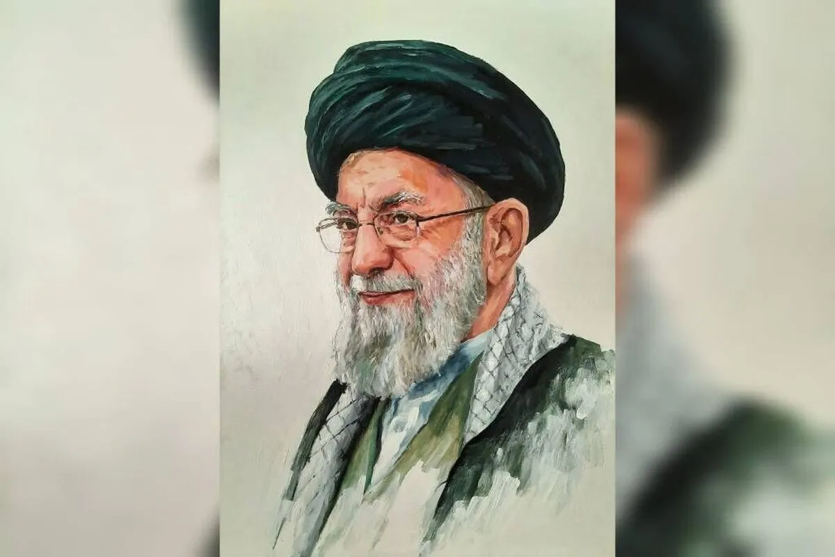 هم‌آوایی کلمه و رنگ در سوگ رهبر شهید انقلاب